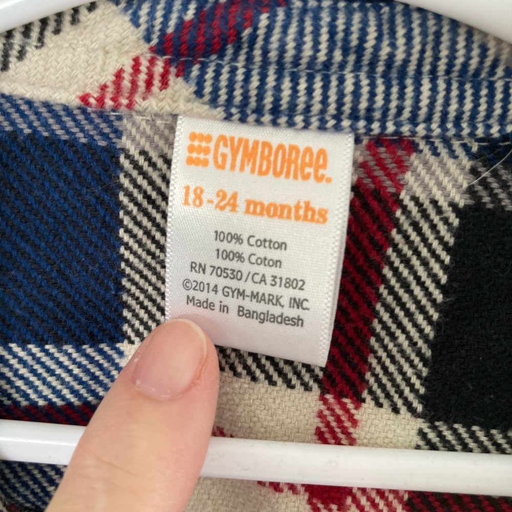 Gymboree Flannel - Picture 3 of 3